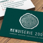 carte de visite menuiserie 2000