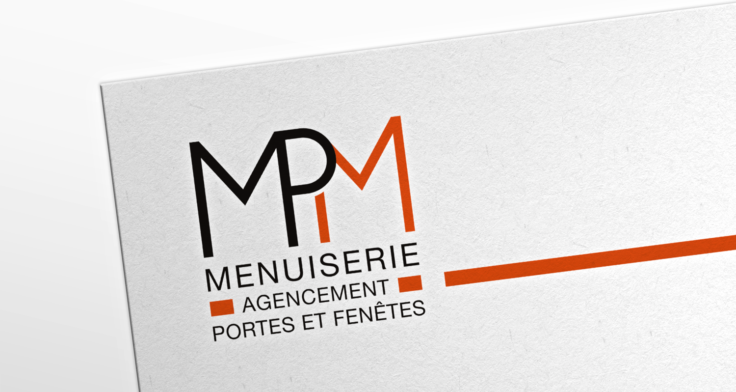 Logo de la menuiserie MPM