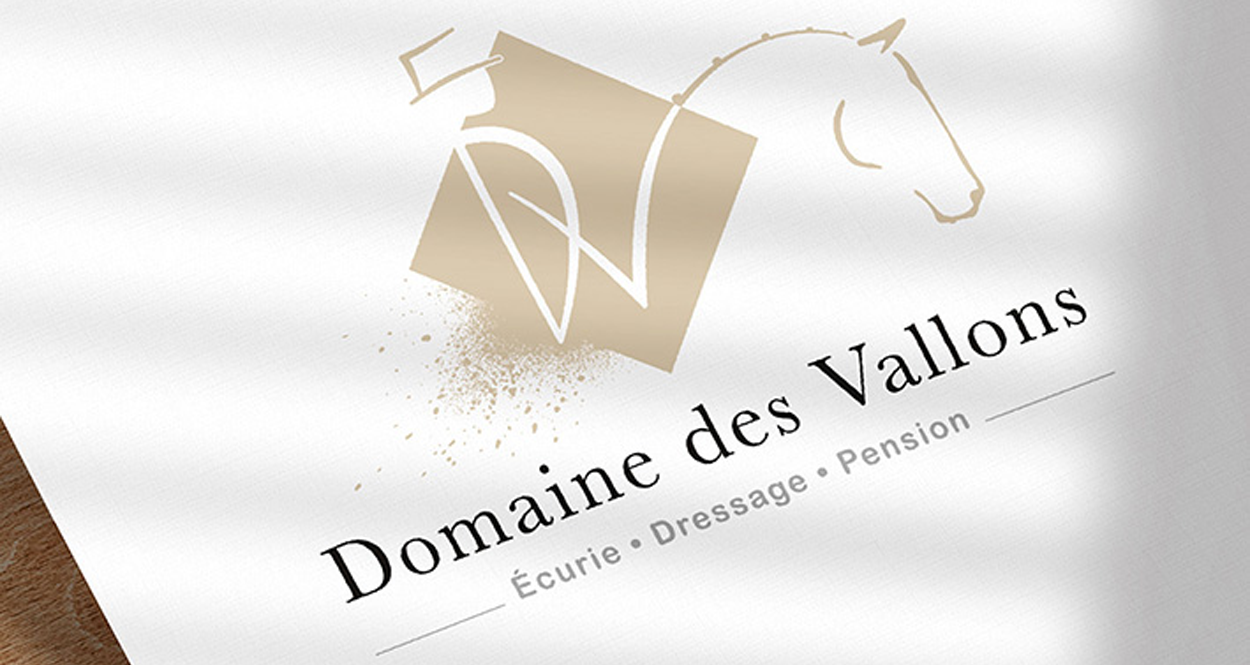 Logo des écuries Domaine des Vallons