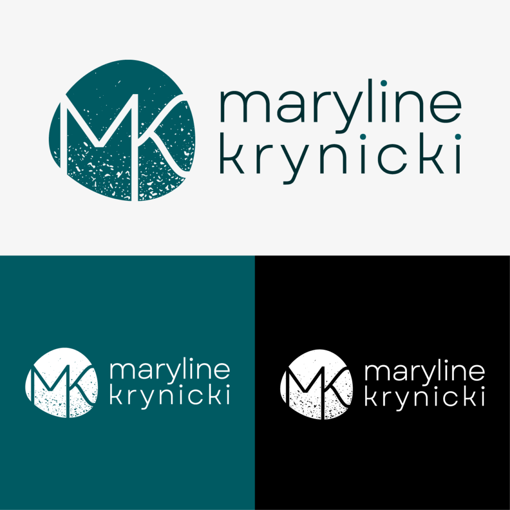 Logo de Maryline Krynicki et ses déclinaisons